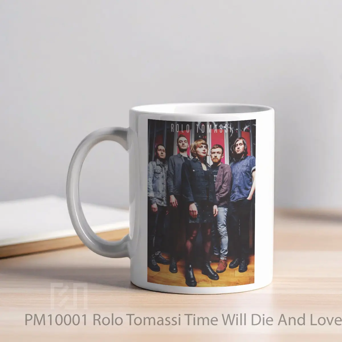 Mug Rolo Tomassi Time Will Die And Love Will Buy It Po MPM10001 - All-side / Desain