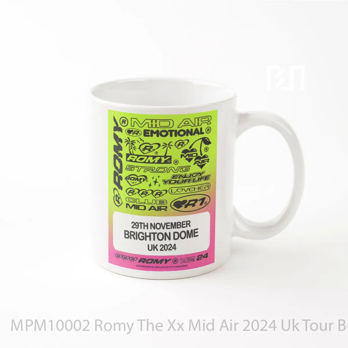 Mug Romy The Xx Mid Air 2024 Uk Tour Brighton Dome MPM10002
