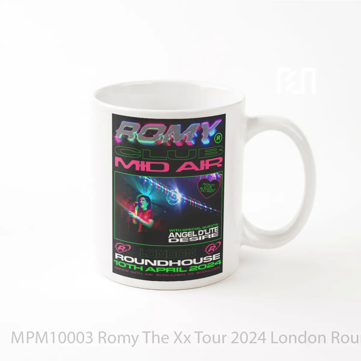 Mug Romy The Xx Tour 2024 London Roundhouse MPM10003