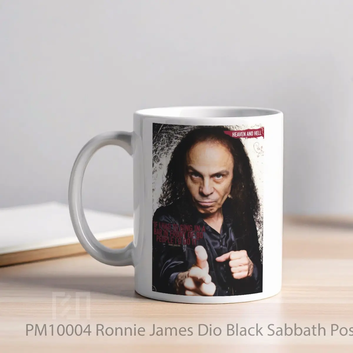 Mug Ronnie James Dio Black Sabbath MPM10004 - All-side / Desain