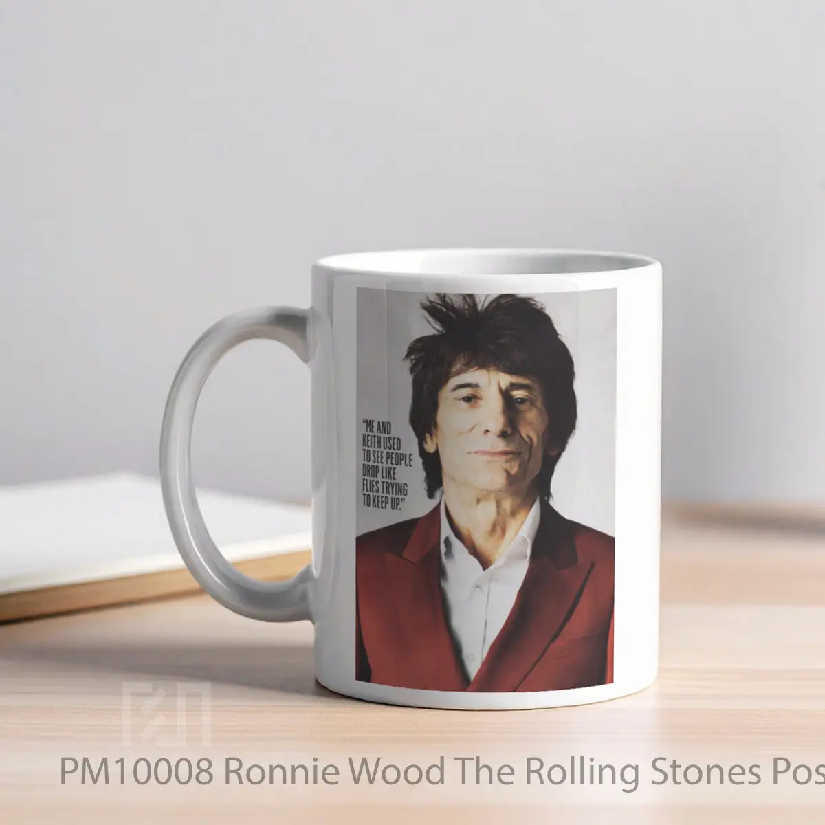 Mug Ronnie Wood The Rolling Stones MPM10008 - All-side / Desain