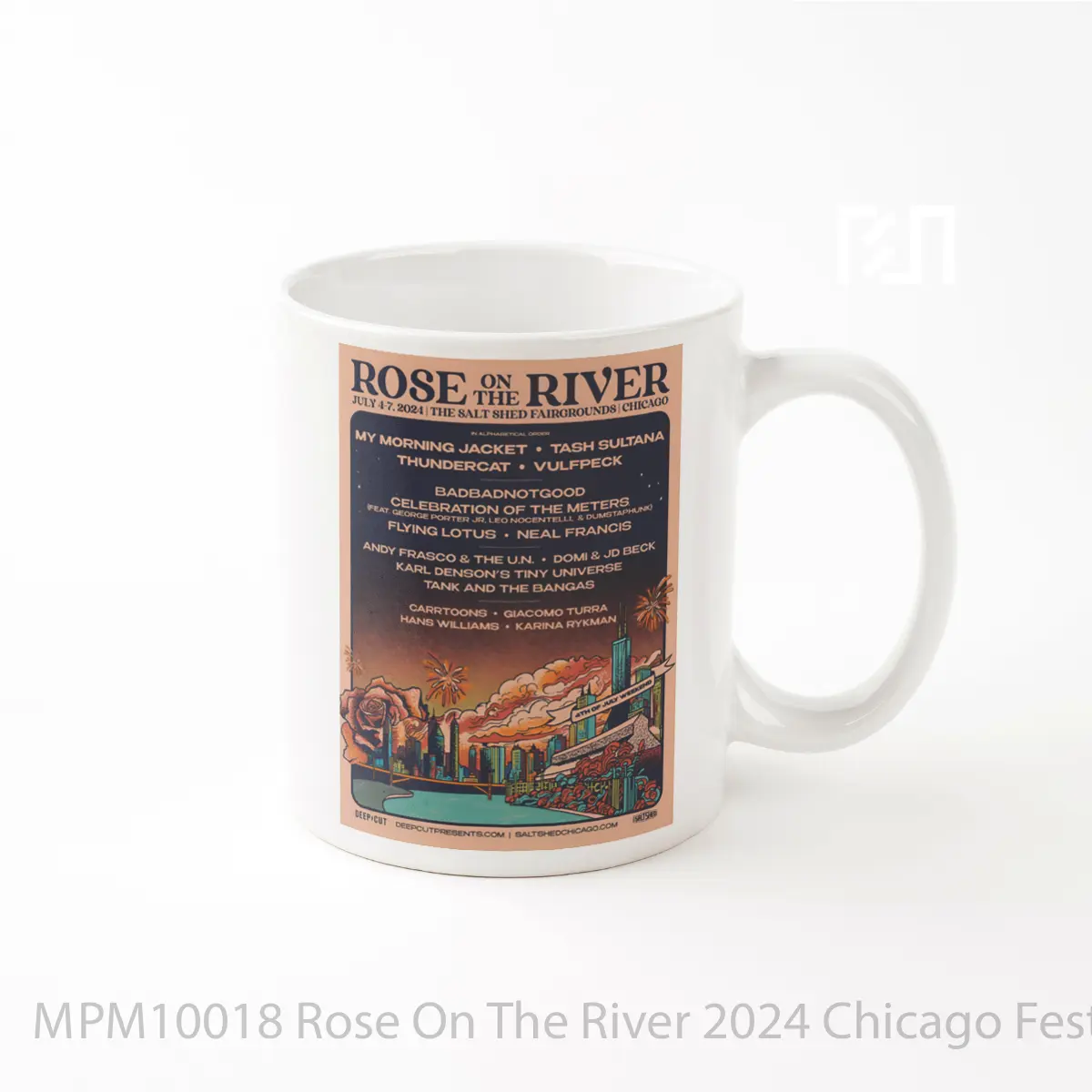 Mug Rose On The River 2024 Chicago Festival MPM10018
