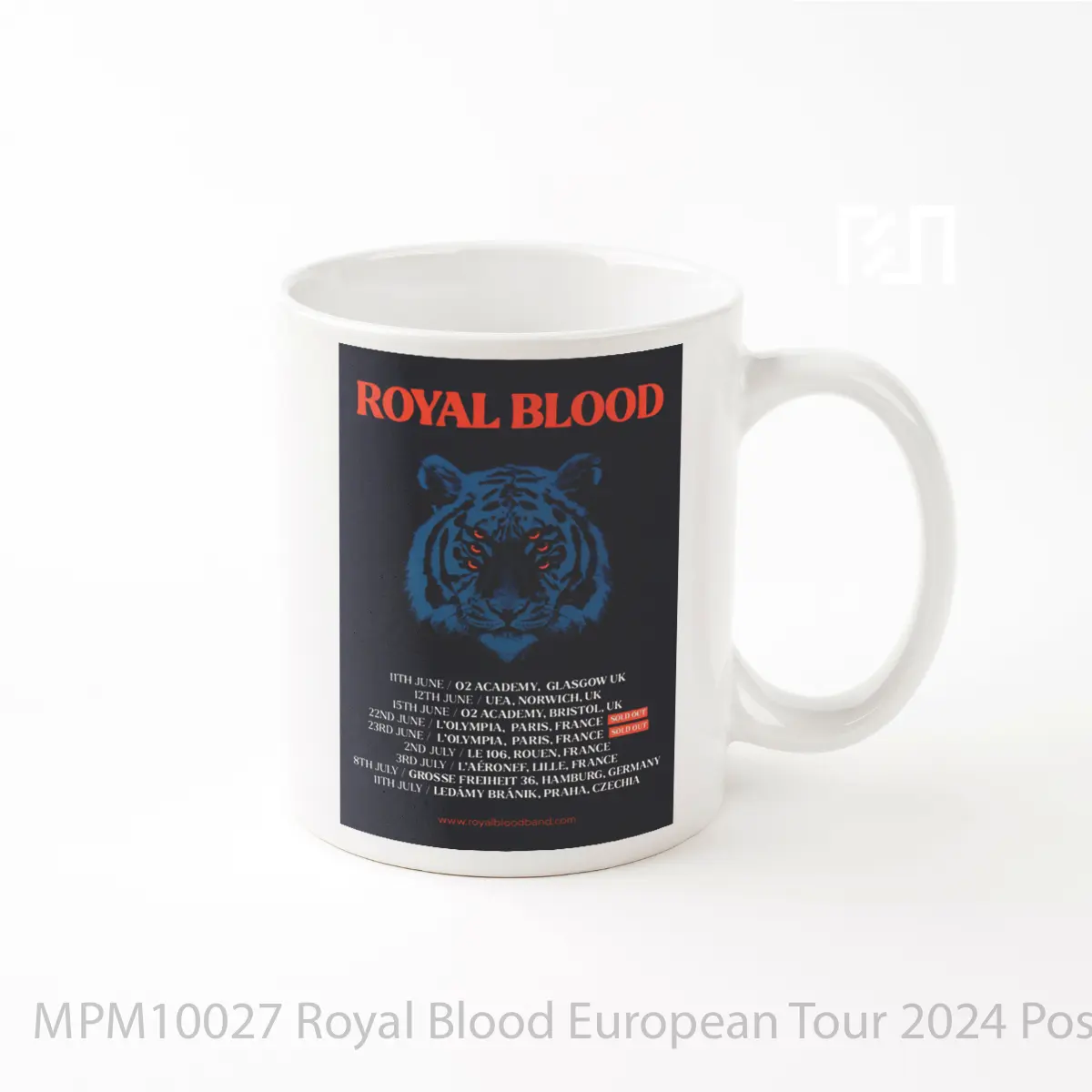Mug Royal Blood European Tour 2024 MPM10027