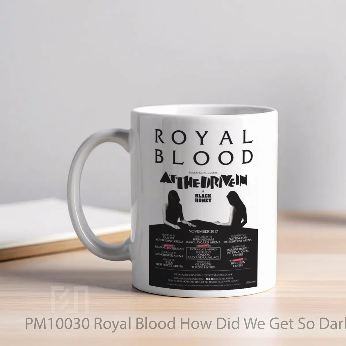 Mug Royal Blood How Did We Get So Dark Uk Tour 2017 MPM10030 - All-side / Desain