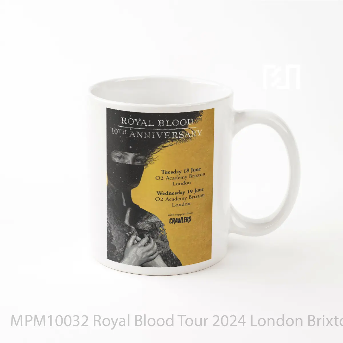 Mug Royal Blood Tour 2024 London Brixton Academy MPM10032