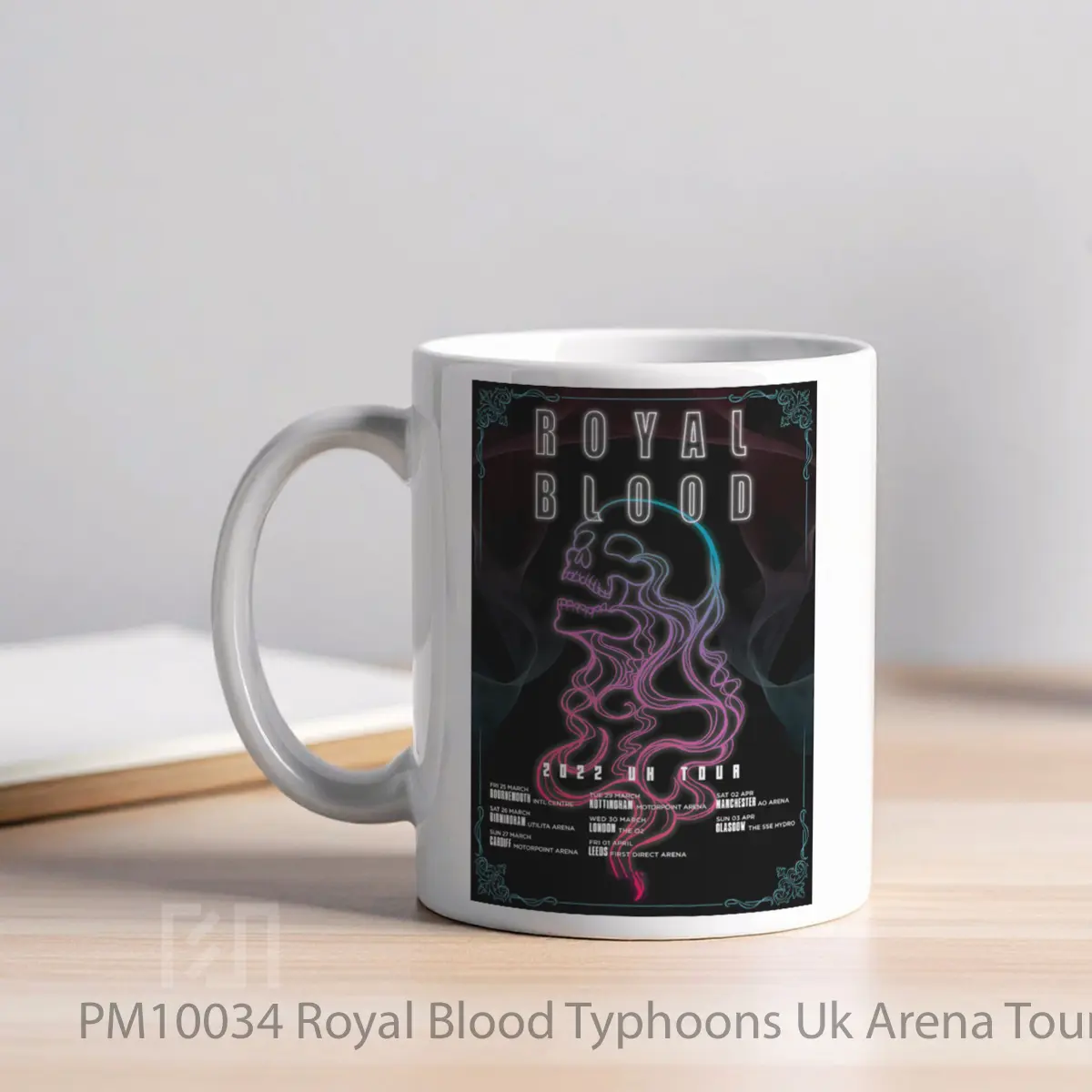 Mug Royal Blood Typhoons Uk Arena Tour 2022 MPM10034 - All-side / Desain