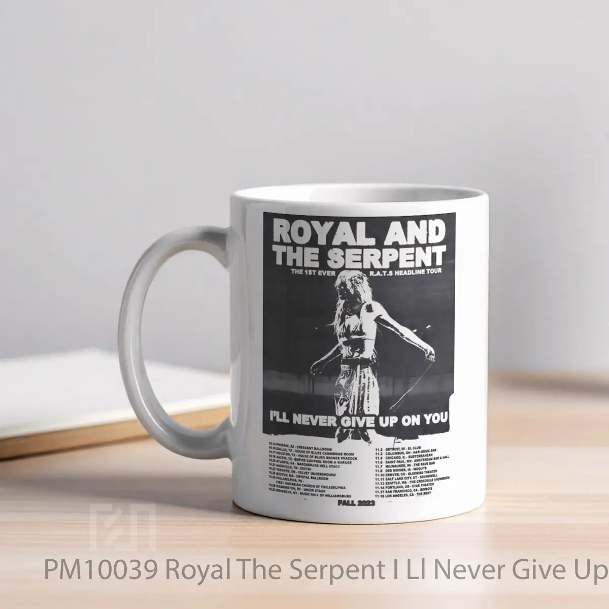 Mug Royal The Serpent I Ll Never Give Up On You Nort MPM10039 - All-side / Desain