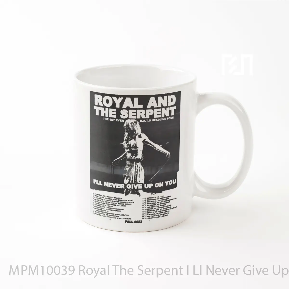 Mug Royal The Serpent I Ll Never Give Up On You Nort MPM10039