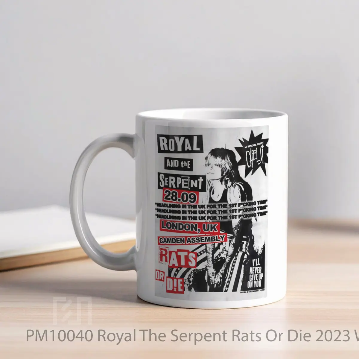 Mug Royal The Serpent Rats Or Die 2023 World Tour MPM10040 - All-side / Desain