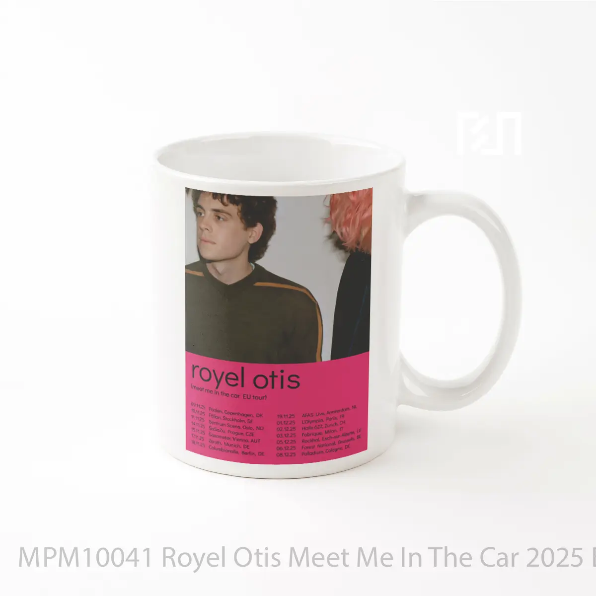 Mug Royel Otis Meet Me In The Car 2025 European Tour MPM10041