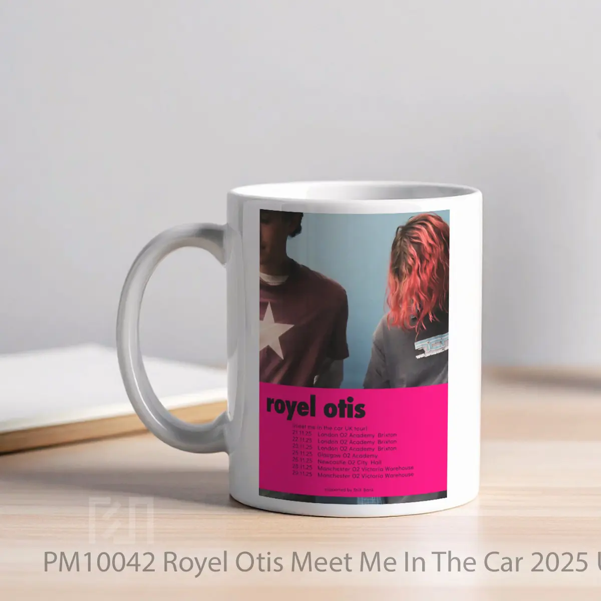 Mug Royel Otis Meet Me In The Car 2025 Uk Tour 1 MPM10042 - All-side / Desain