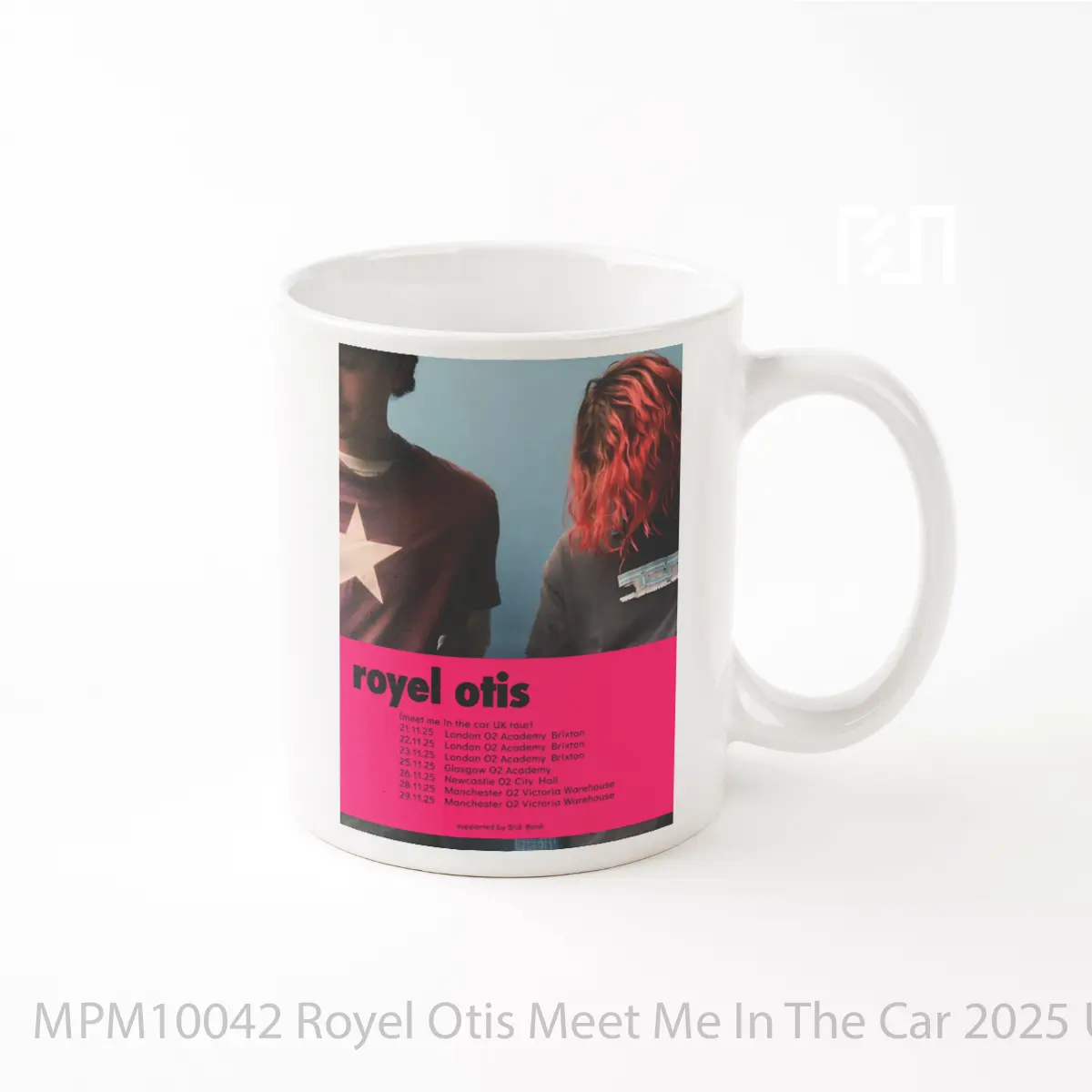 Mug Royel Otis Meet Me In The Car 2025 Uk Tour 1 MPM10042