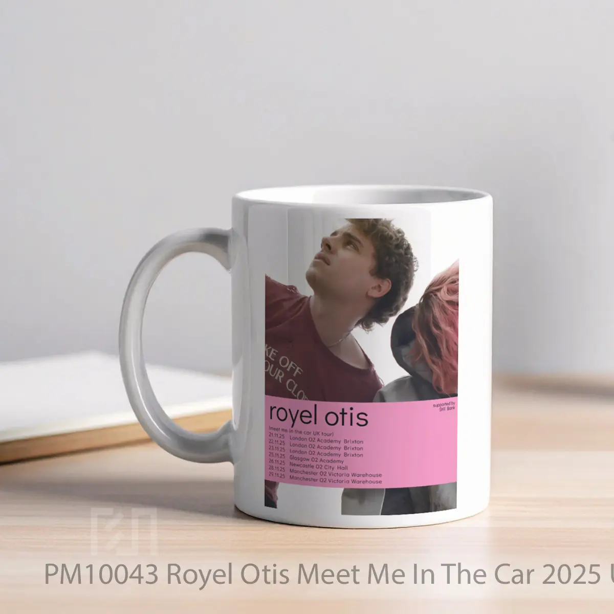 Mug Royel Otis Meet Me In The Car 2025 Uk Tour MPM10043 - All-side / Desain