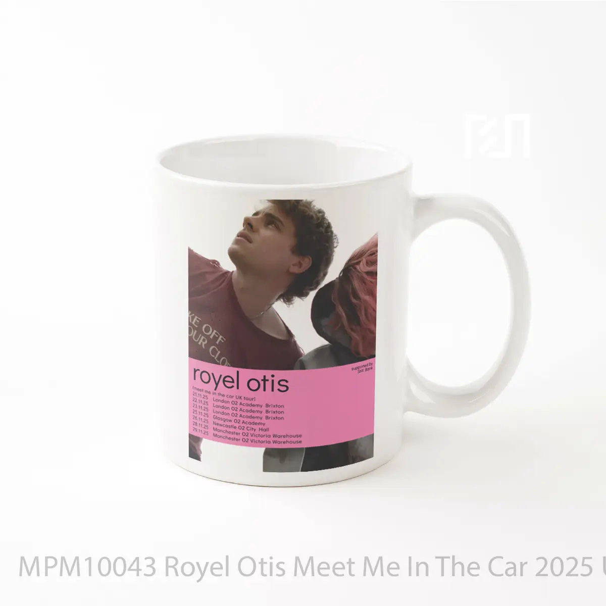 Mug Royel Otis Meet Me In The Car 2025 Uk Tour MPM10043