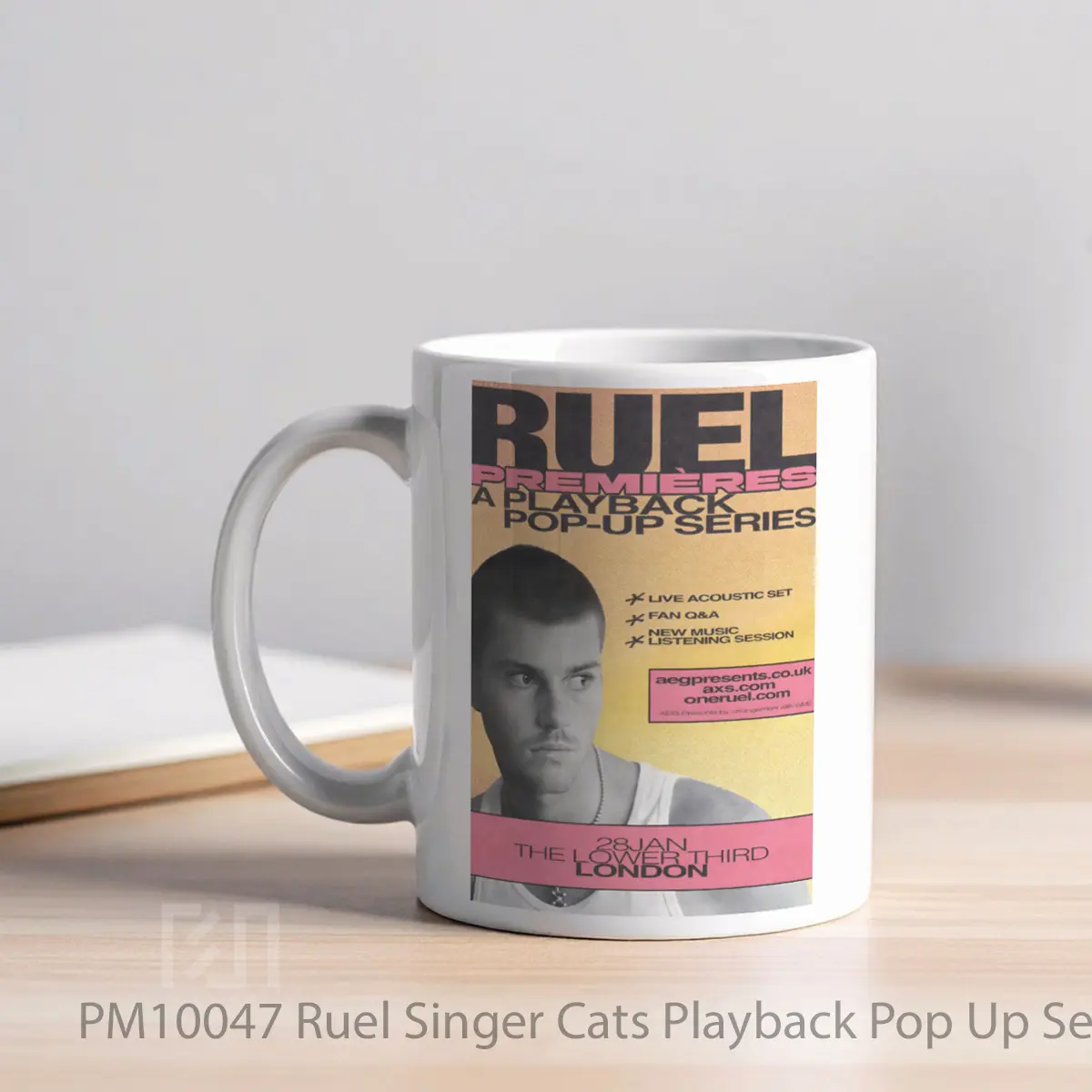 Mug Ruel Singer Cats Playback Pop Up Series 2025 Tou MPM10047 - All-side / Desain