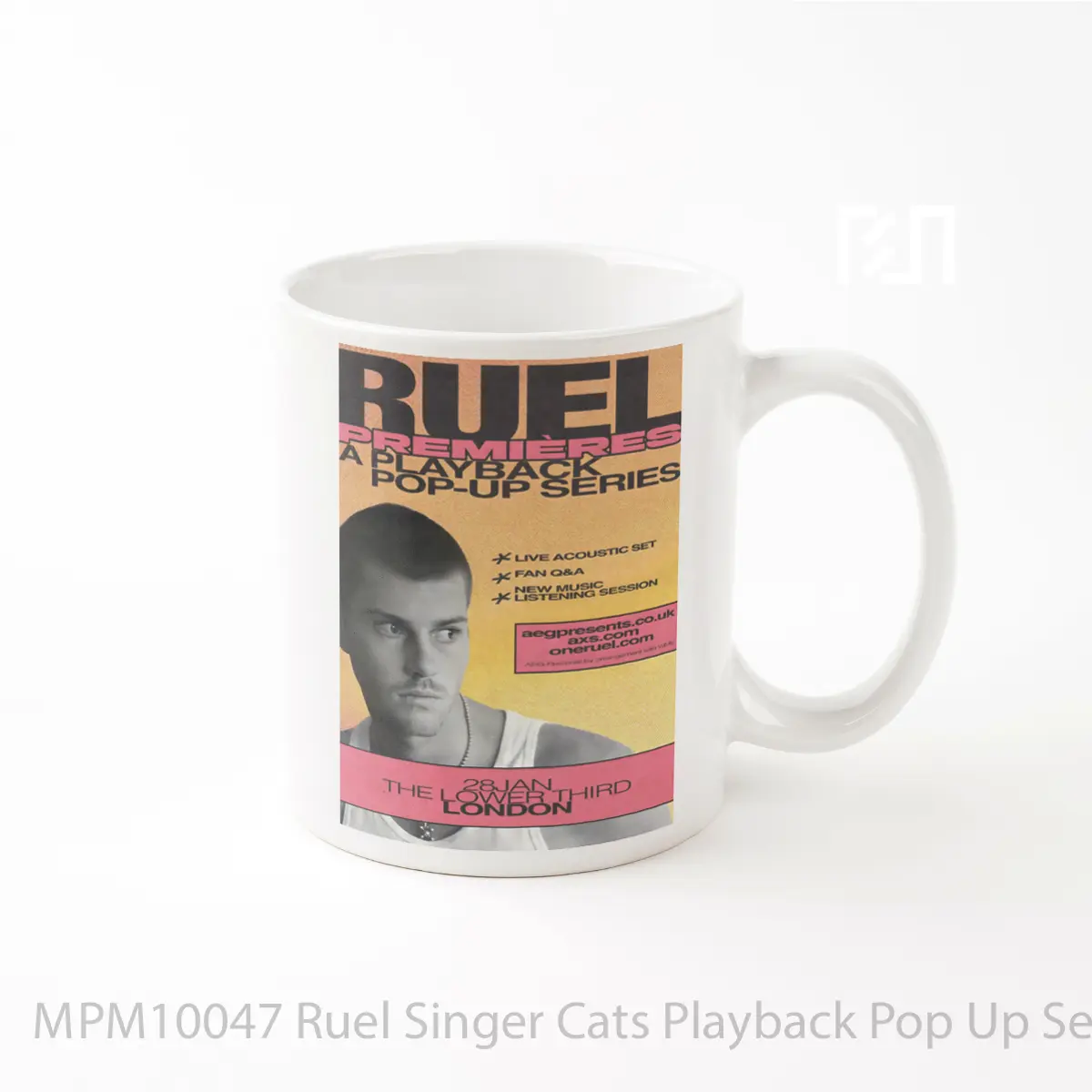 Mug Ruel Singer Cats Playback Pop Up Series 2025 Tou MPM10047