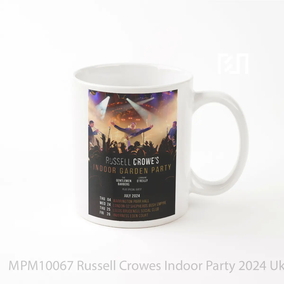 Mug Russell Crowes Indoor Party 2024 Uk Tour MPM10067