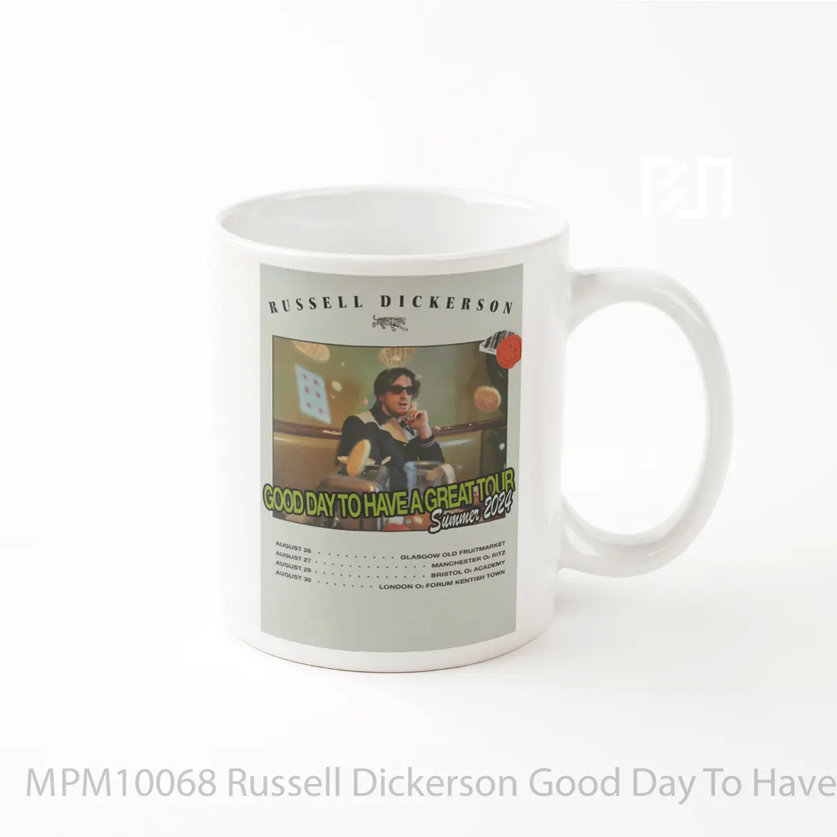 Mug Russell Dickerson Good Day To Have A Great Day 2024 Uk Tour MPM10068