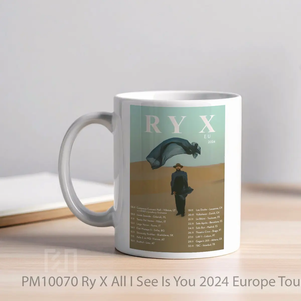 Mug Ry X All I See Is You 2024 Europe Tour MPM10070 - All-side / Desain