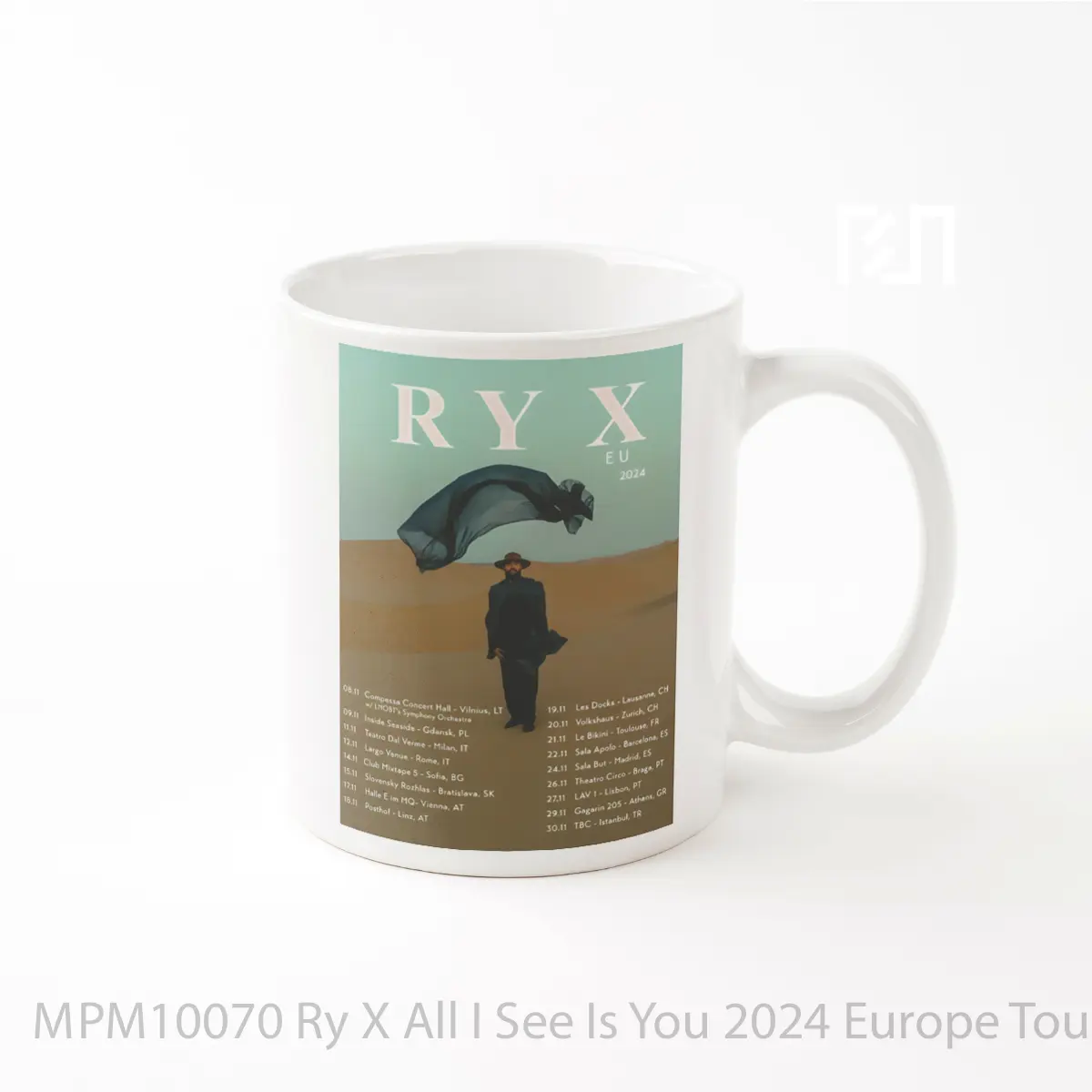 Mug Ry X All I See Is You 2024 Europe Tour MPM10070
