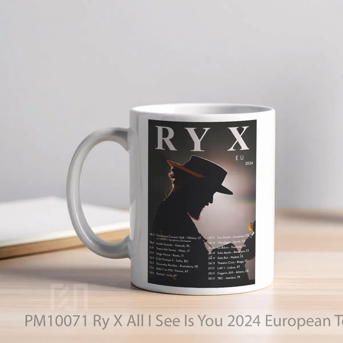 Mug Ry X All I See Is You 2024 European Tour MPM10071 - All-side / Desain