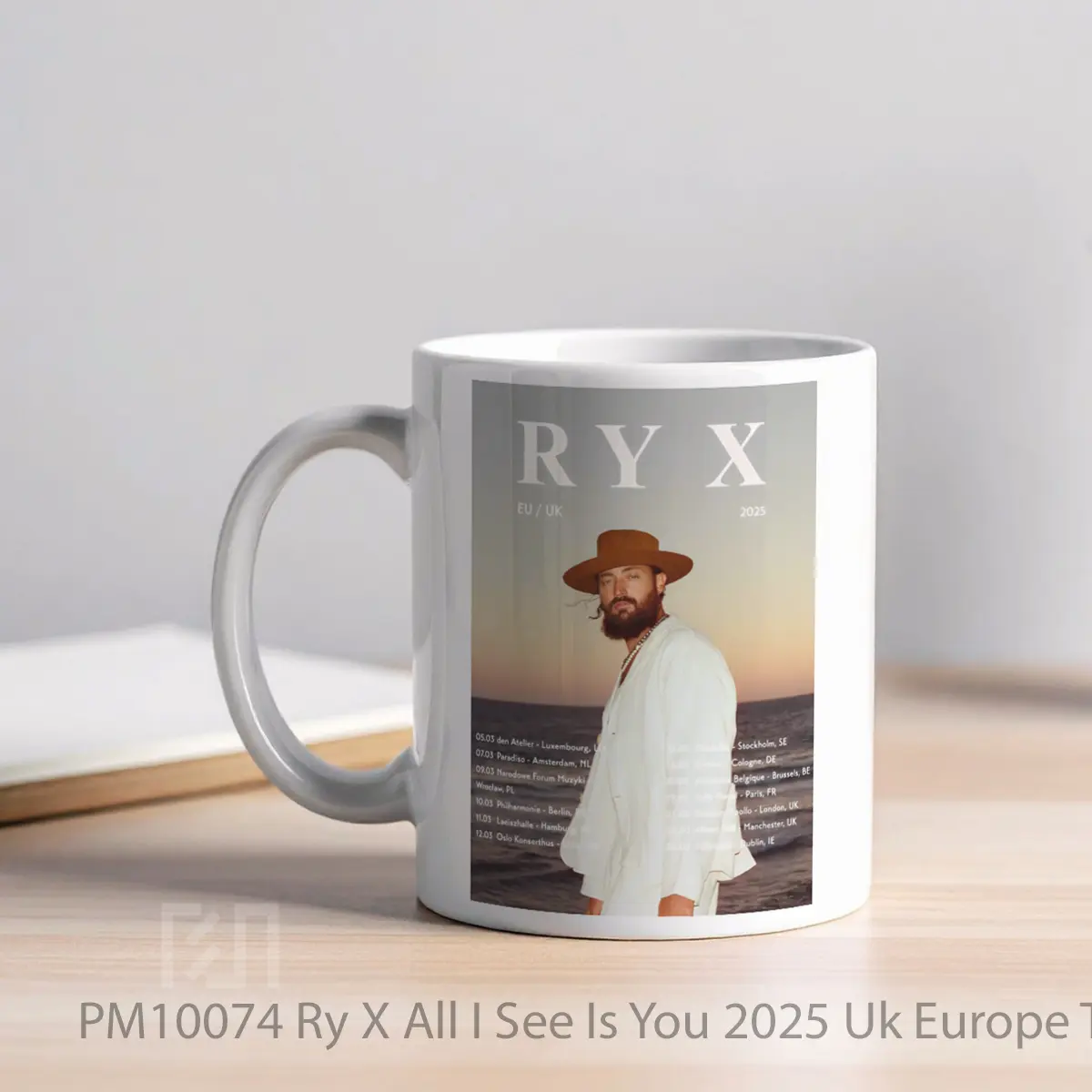Mug Ry X All I See Is You 2025 Uk Europe Tour MPM10074 - All-side / Desain