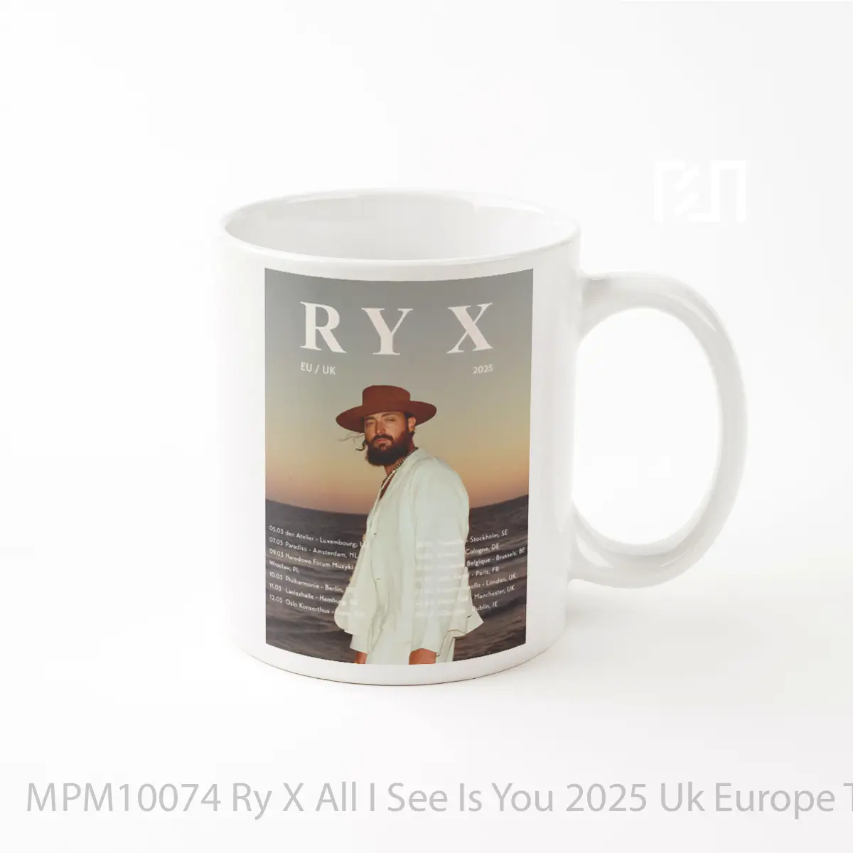 Mug Ry X All I See Is You 2025 Uk Europe Tour MPM10074