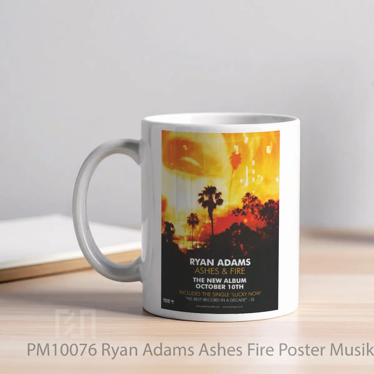 Mug Ryan Adams Ashes Fire MPM10076 - All-side / Desain