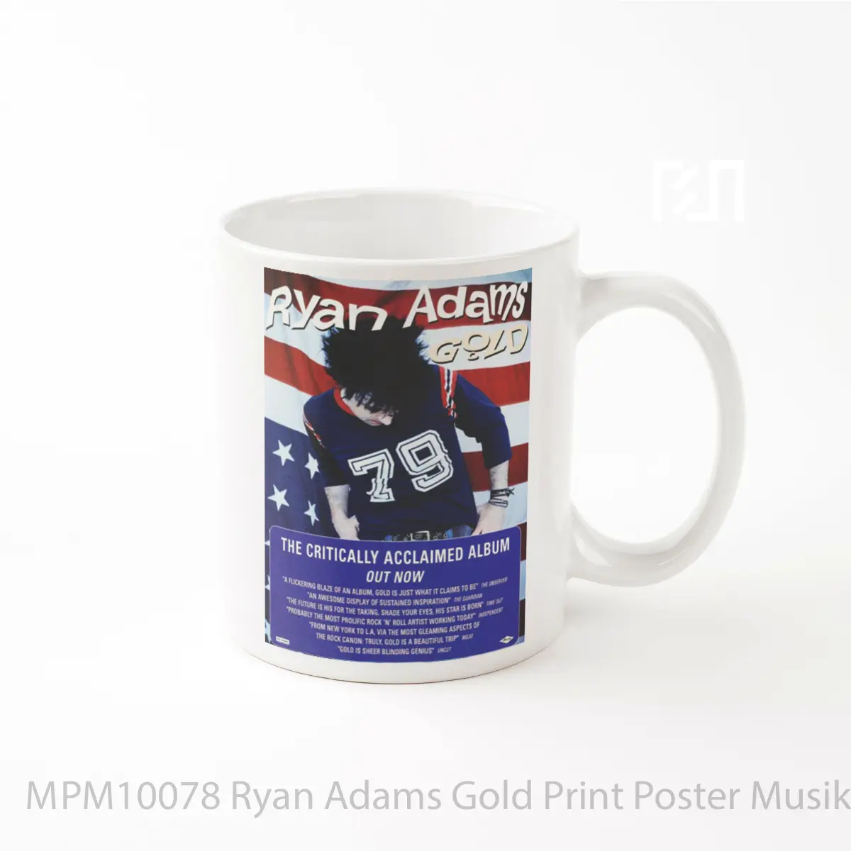 Mug Ryan Adams Gold Print MPM10078