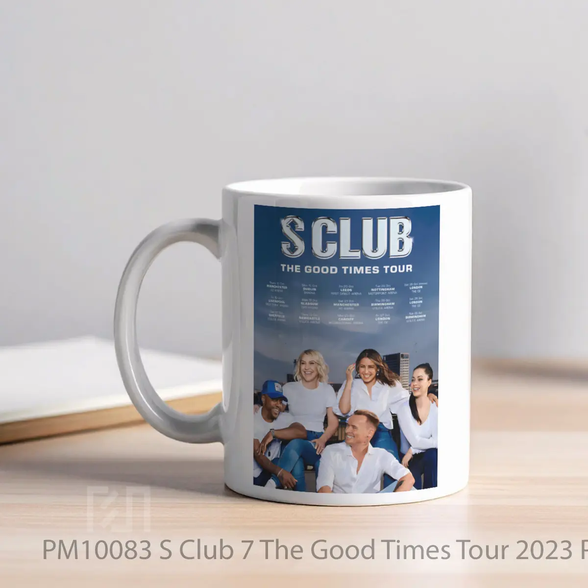 Mug S Club 7 The Good Times Tour 2023 MPM10083 - All-side / Desain