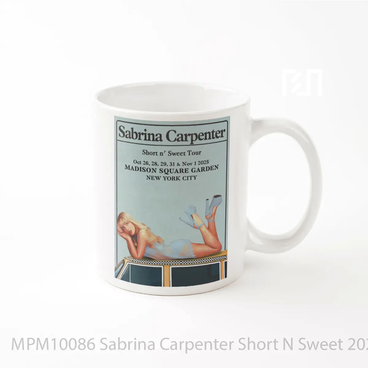 Mug Sabrina Carpenter Short N Sweet 2025 Tour New York MPM10086