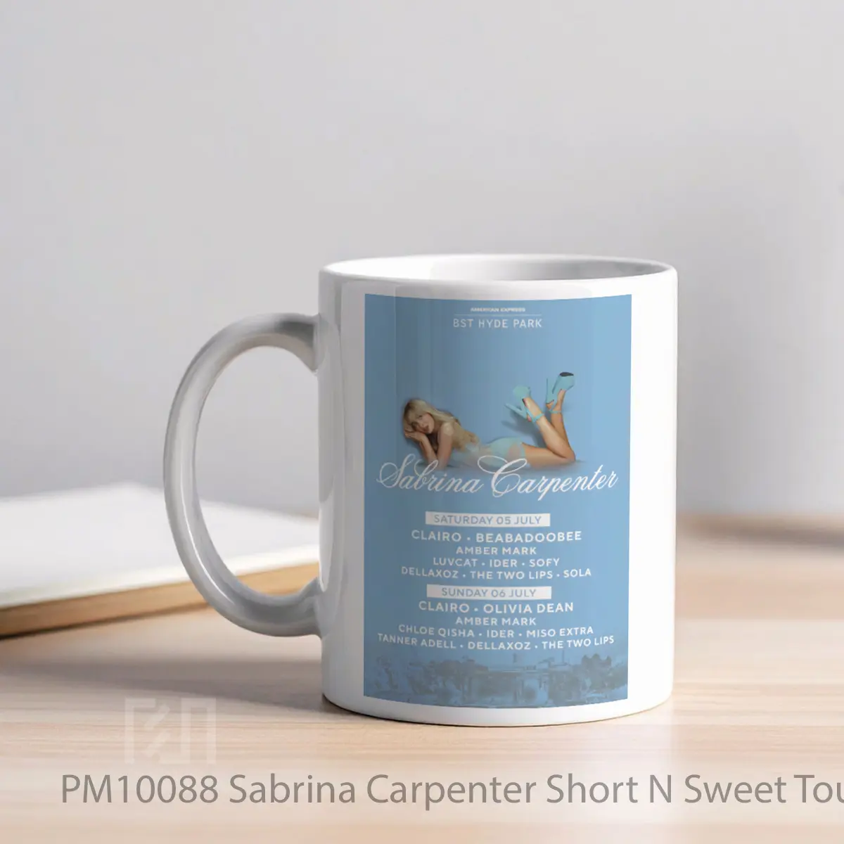 Mug Sabrina Carpenter Short N Sweet Tour London Bst 1 MPM10088 - All-side / Desain