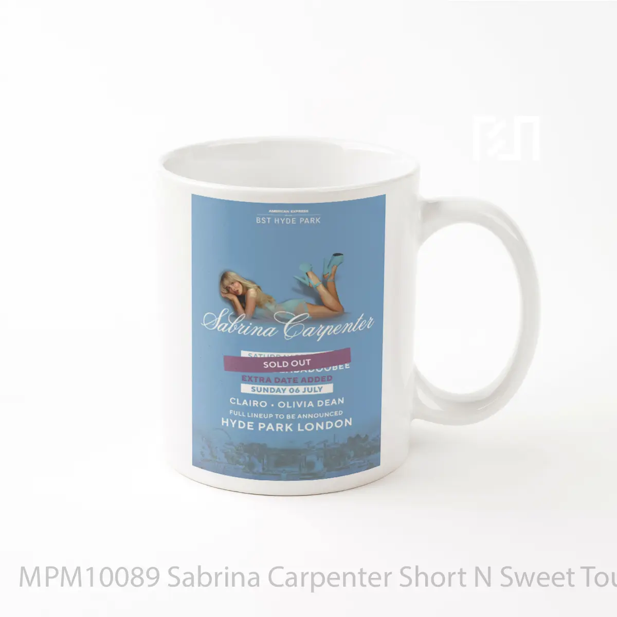 Mug Sabrina Carpenter Short N Sweet Tour London Bst MPM10089