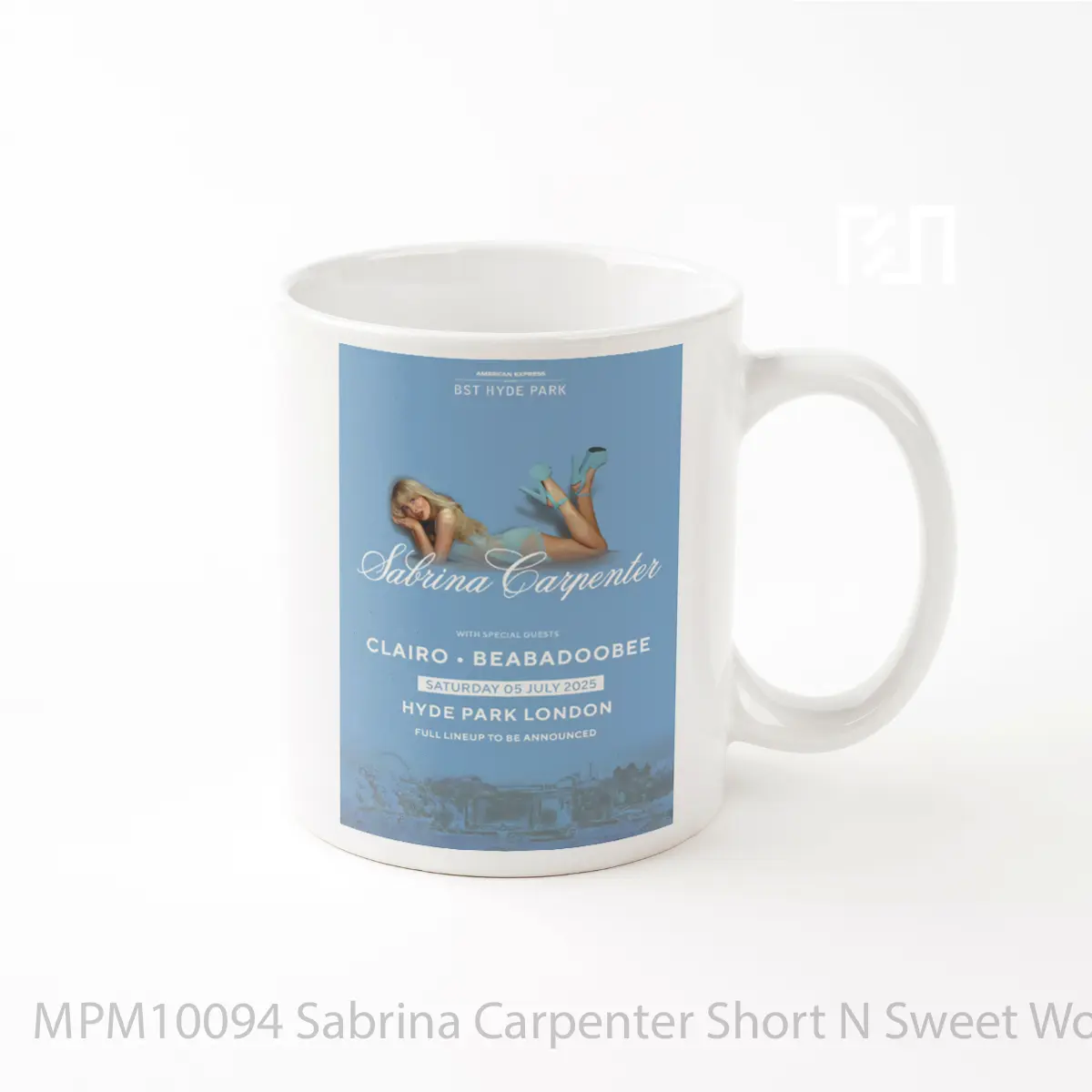 Mug Sabrina Carpenter Short N Sweet World Tour 2025 Uk MPM10094