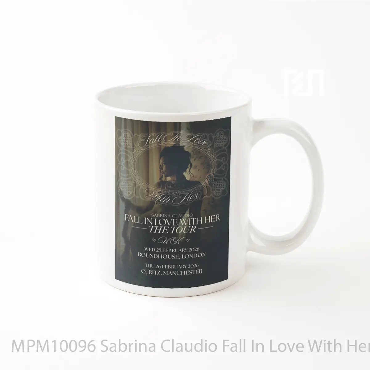 Mug Sabrina Claudio Fall In Love With Her 2026 Uk Tour MPM10096