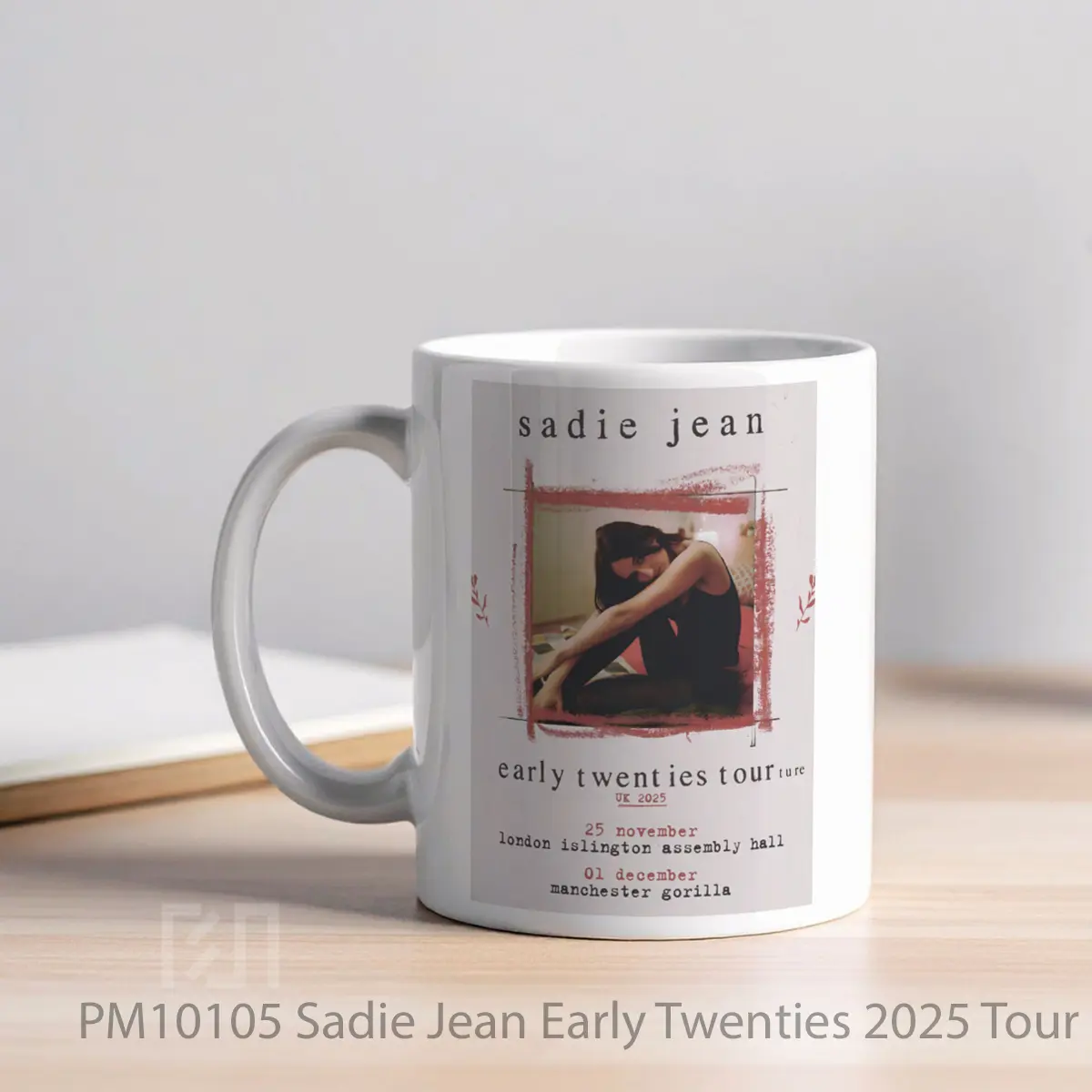Mug Sadie Jean Early Twenties 2025 Tour MPM10105 - All-side / Desain