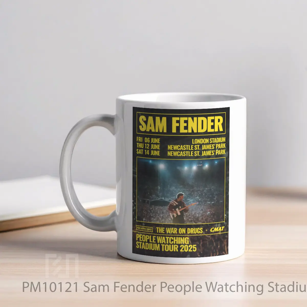 Mug Sam Fender People Watching Stadium Tour 2025 London MPM10121 - All-side / Desain