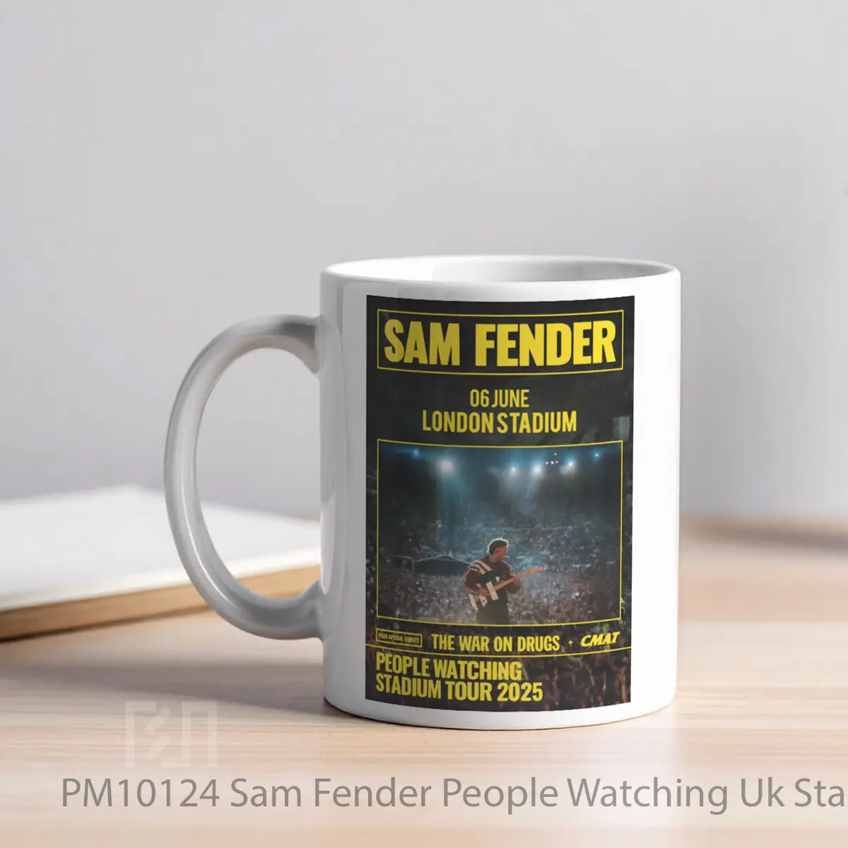 Mug Sam Fender People Watching Uk Stadium Tour London 2025 MPM10124 - All-side / Desain