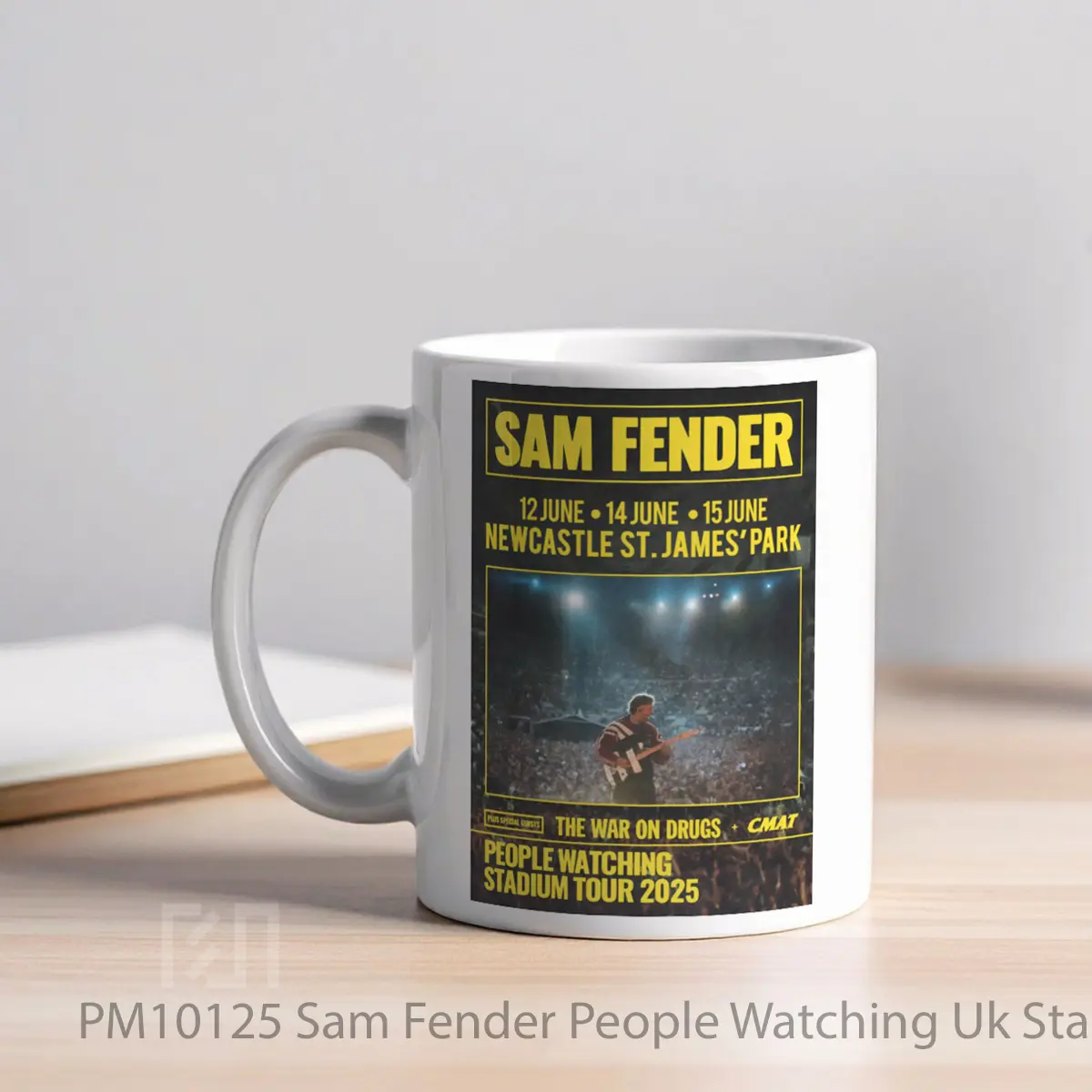 Mug Sam Fender People Watching Uk Stadium Tour Newcastle 2025 MPM10125 - All-side / Desain