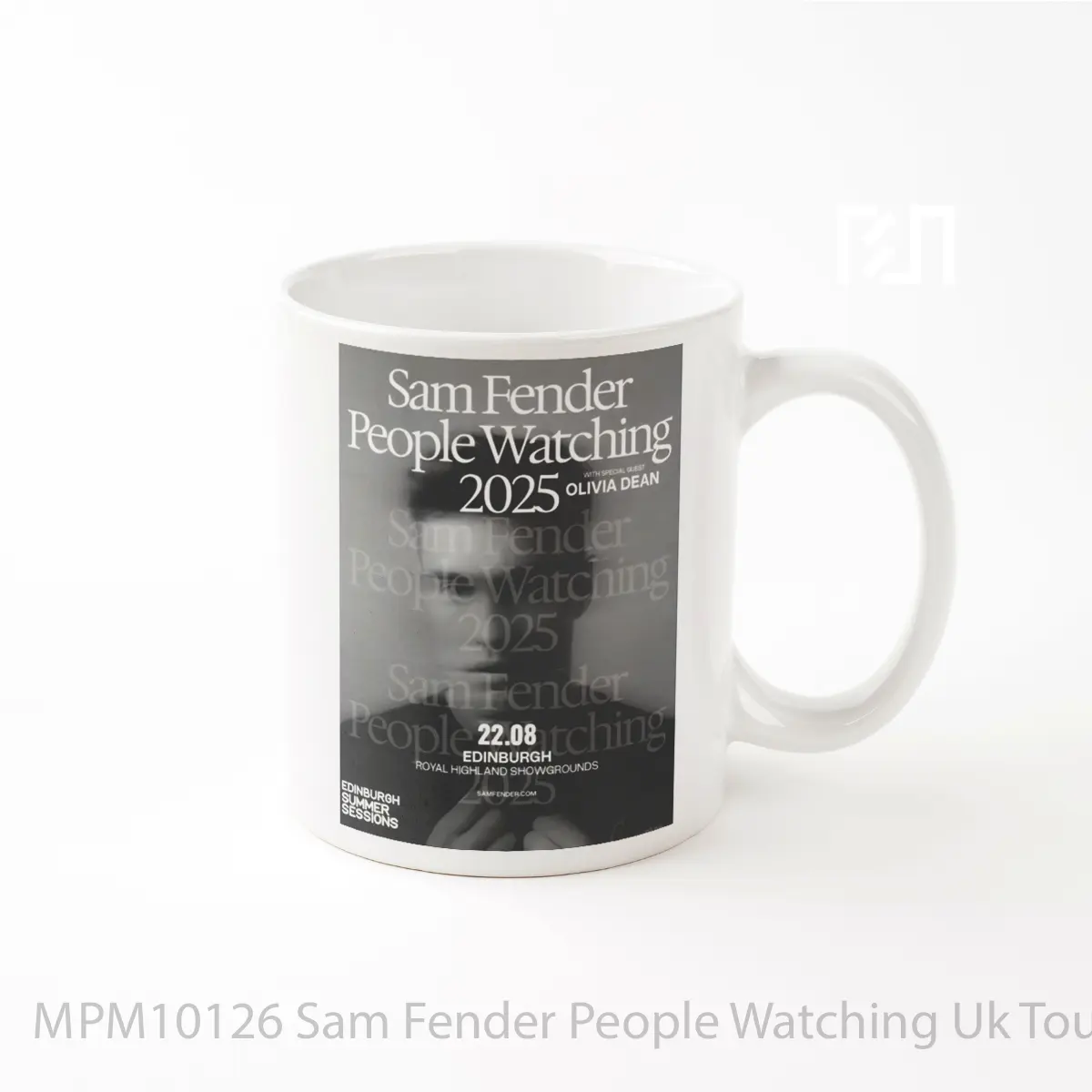 Mug Sam Fender People Watching Uk Tour 2025 Edinburgh Royal Highland MPM10126