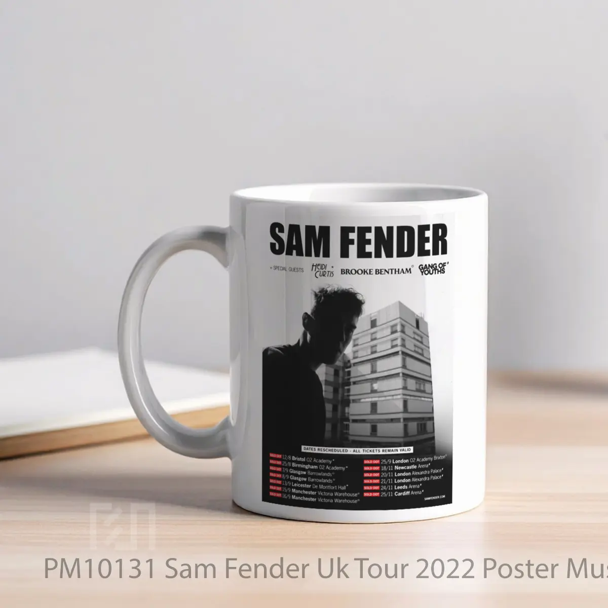 Mug Sam Fender Uk Tour 2022 MPM10131 - All-side / Desain