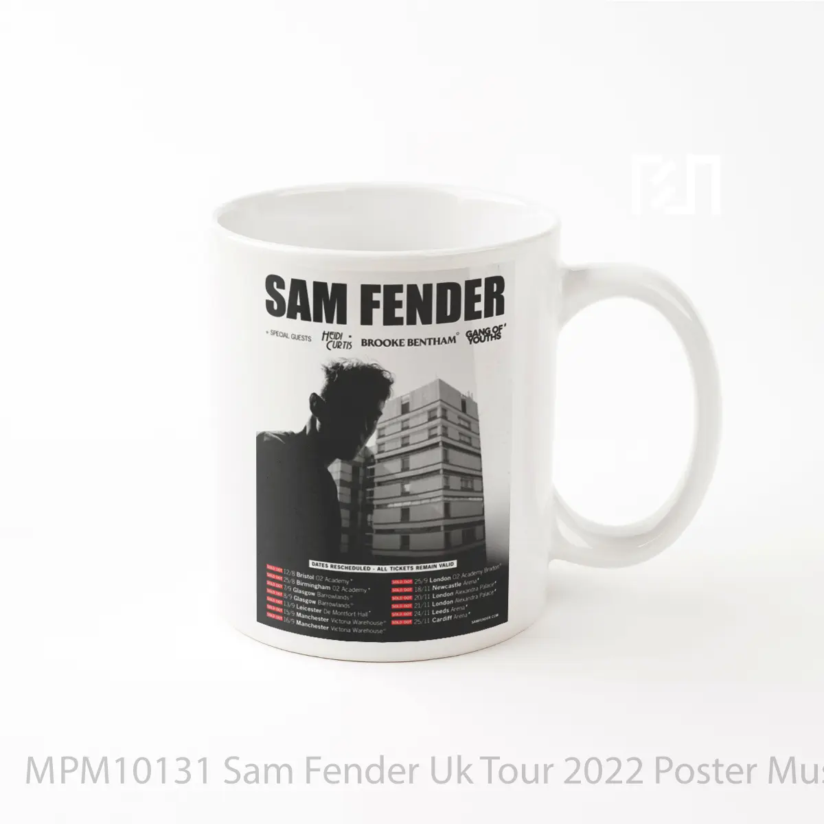 Mug Sam Fender Uk Tour 2022 MPM10131