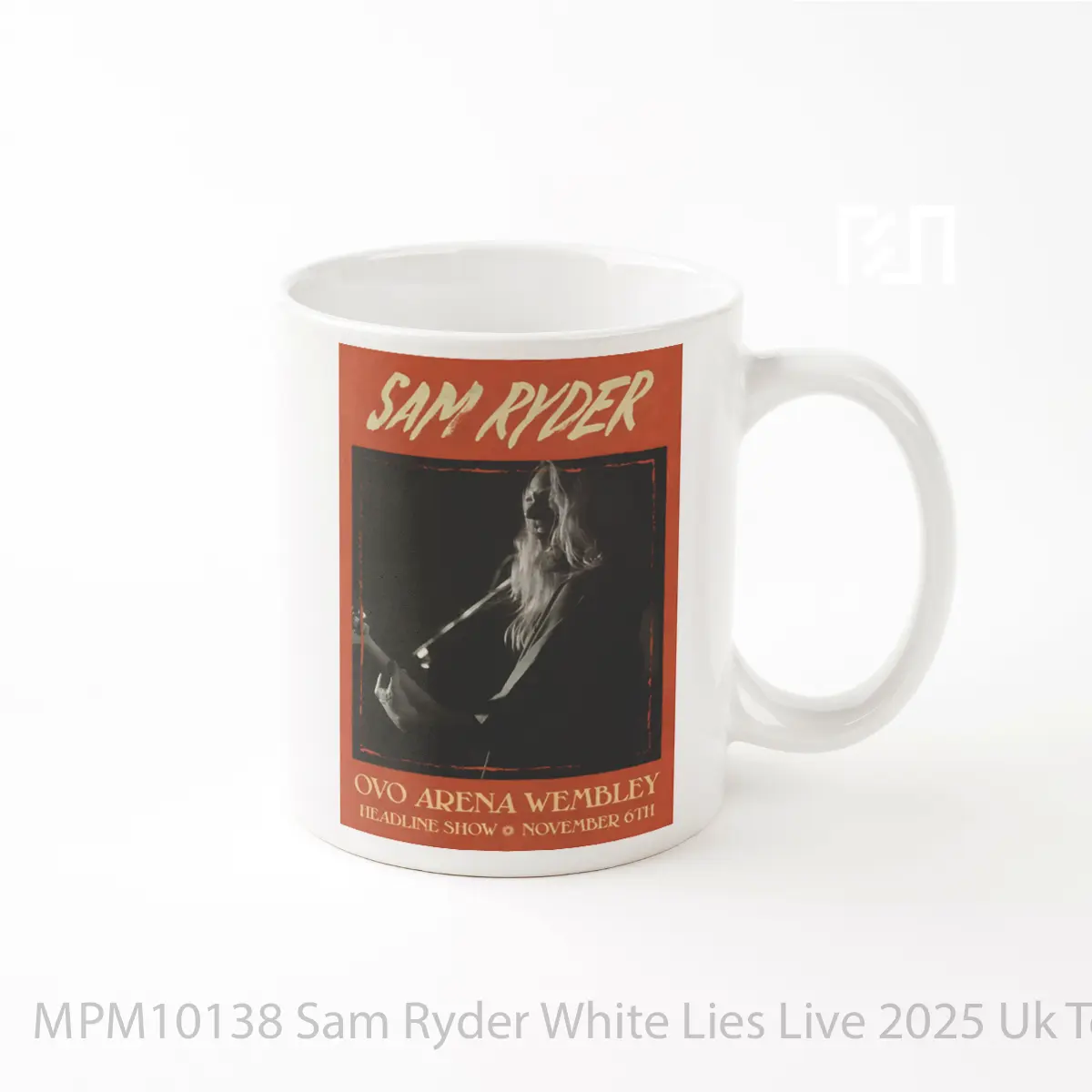 Mug Sam Ryder White Lies Live 2025 Uk Tour MPM10138