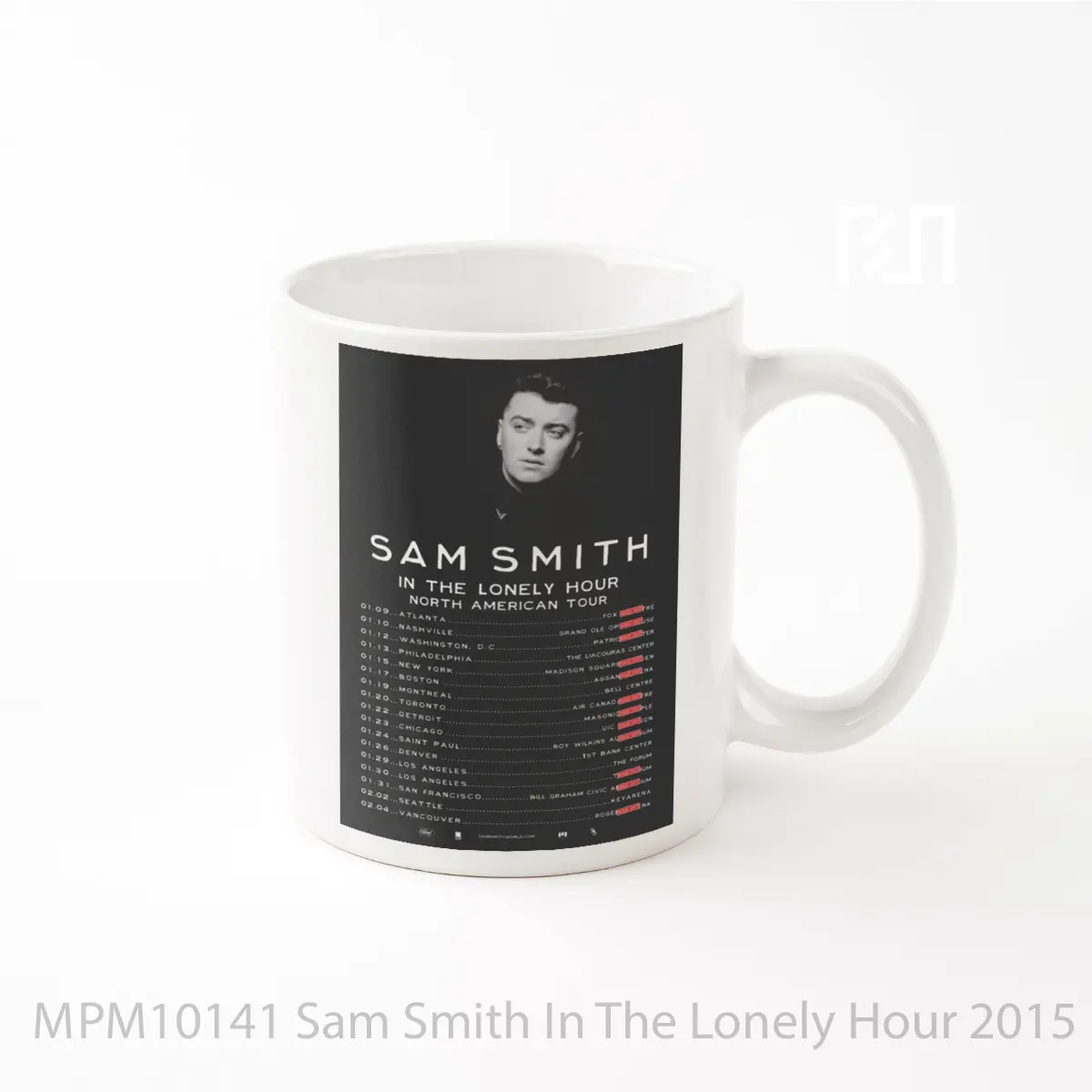 Mug Sam Smith In The Lonely Hour 2015 North American T MPM10141