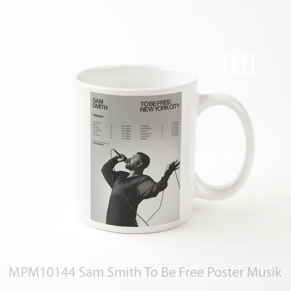 Mug Sam Smith To Be Free MPM10144