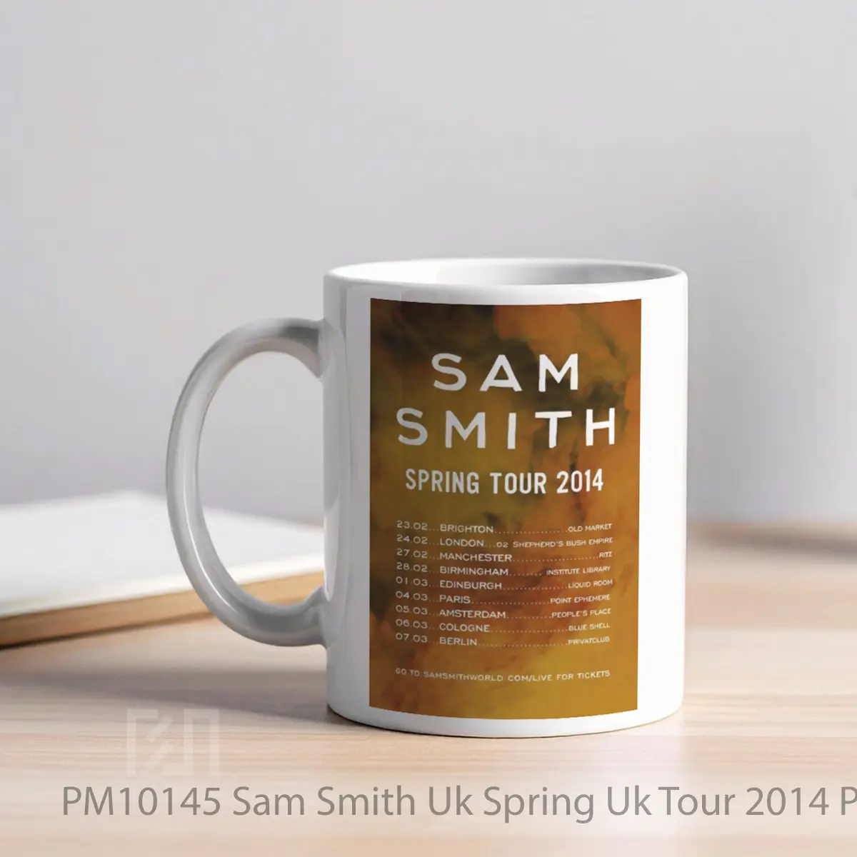 Mug Sam Smith Uk Spring Uk Tour 2014 MPM10145 - All-side / Desain