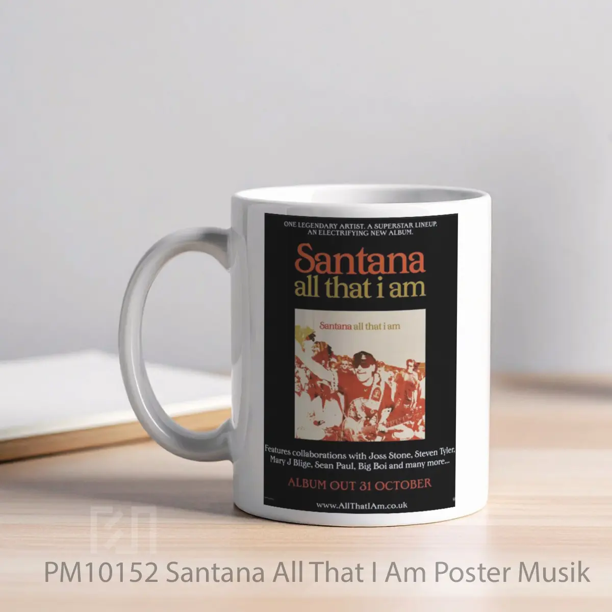 Mug Santana All That I Am MPM10152 - All-side / Desain