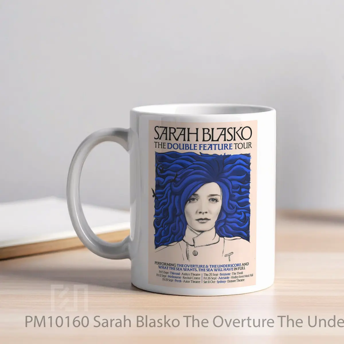 Mug Sarah Blasko The Overture The Underscore 2025 Au MPM10160 - All-side / Desain