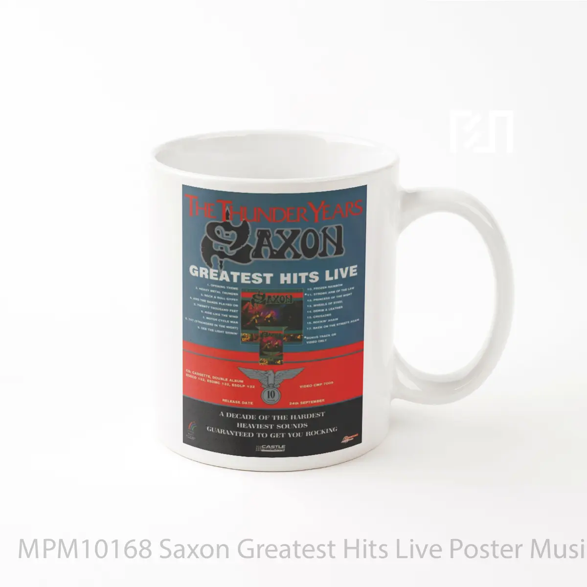 Mug Saxon Greatest Hits Live MPM10168