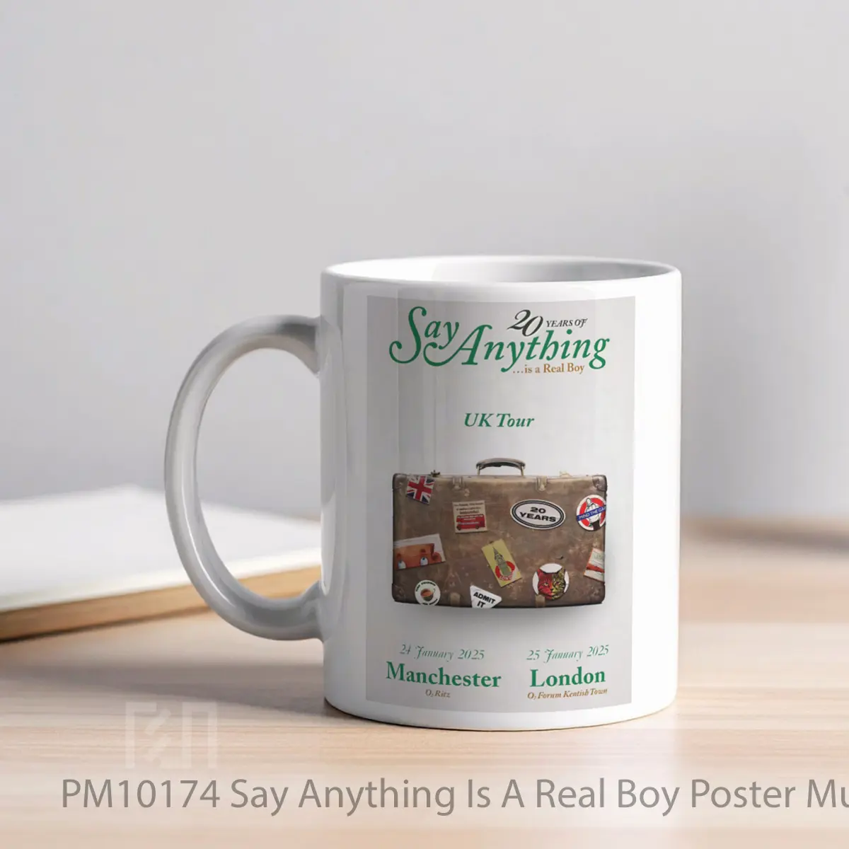 Mug Say Anything Is A Real Boy MPM10174 - All-side / Desain